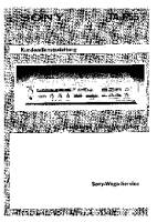 Sony TA-F55 - Service Manual 